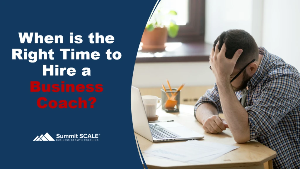 right time for a business coach