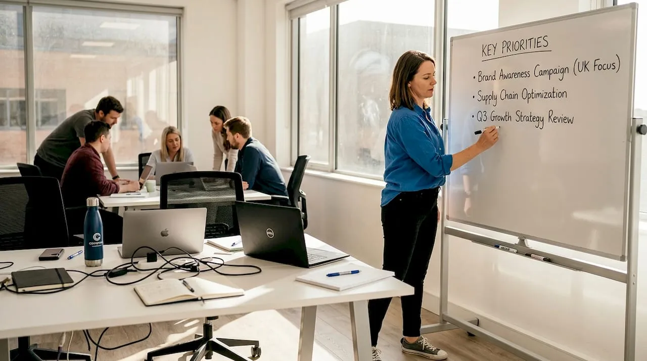 Founder working out how to differentiate yourself from competitors