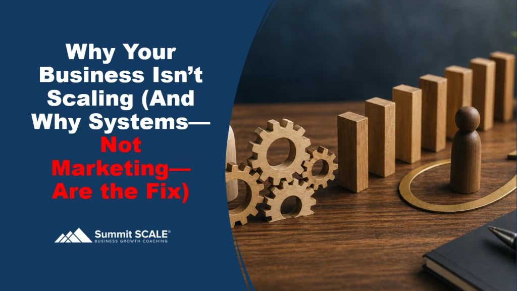 Why your business isn’t scaling